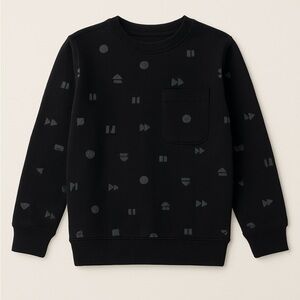 Miles Baby Shapes Stretch Organic Cotton Sweatshirt